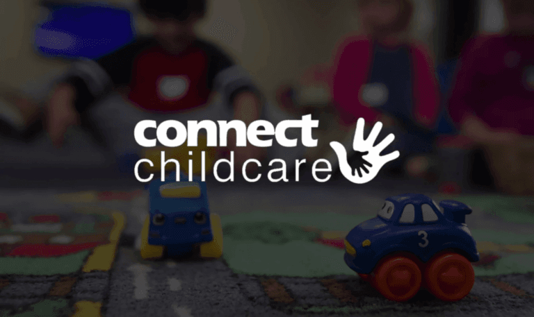 "Connect Childcare" logotipas