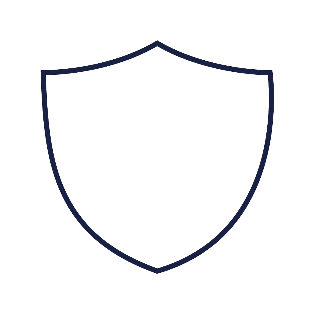 Secure shield icon