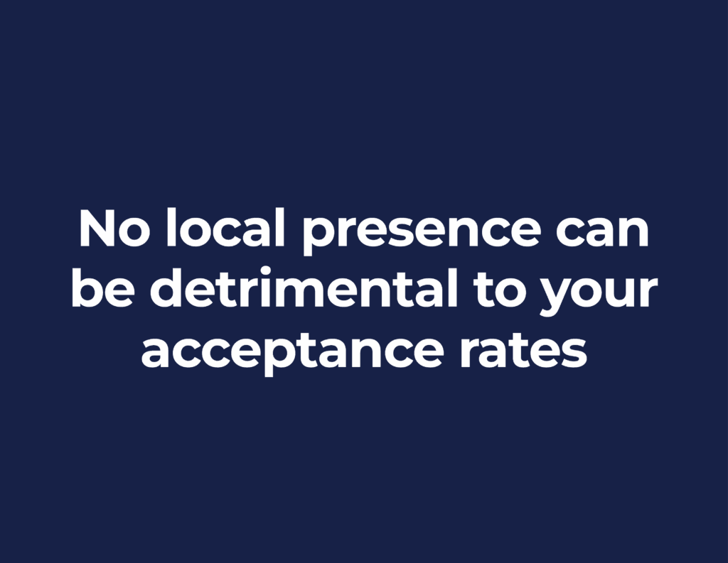 Global payment gateway challenge - No local presence can be detrimental to your acceptance rates