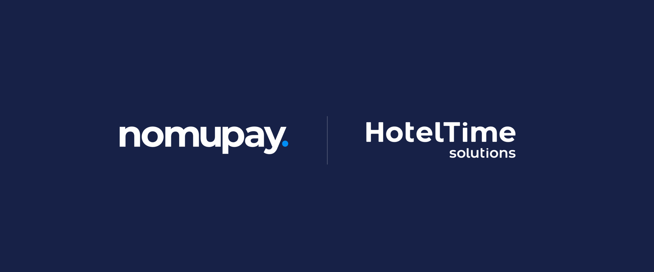 Nomupay and HotelTime Solutions logos