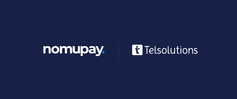 Nomupay and Telsolutions logos